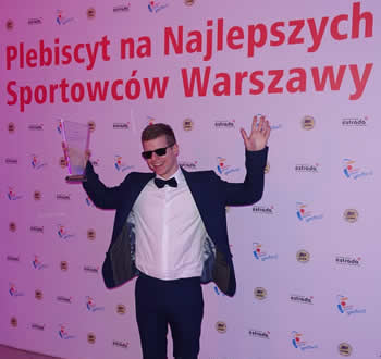 Wojciech Makowski nagroda najlepszego sportowca Warszawy